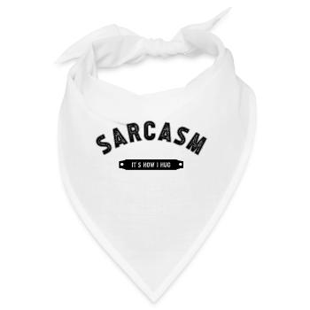 SARCASM - Bandana - Weiß - Vorne