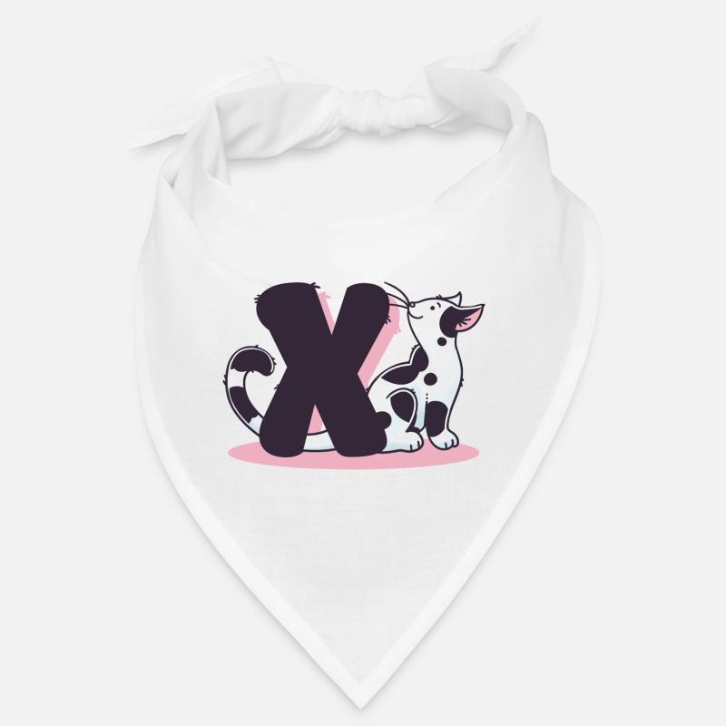 Lettre Chat X Bandana