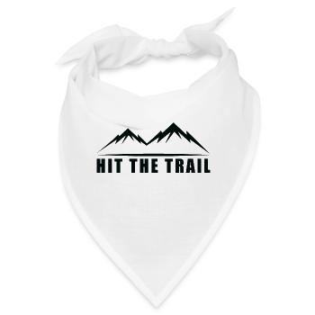 Trail Running Sport - Bandana - Weiß - Vorne