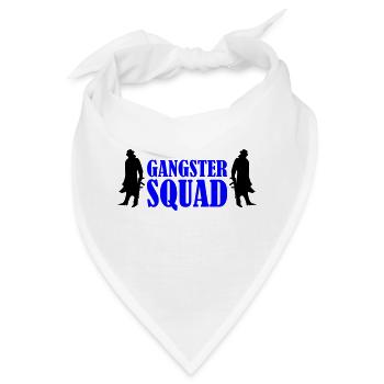 gangster squad - Bandana - Weiß - Vorne