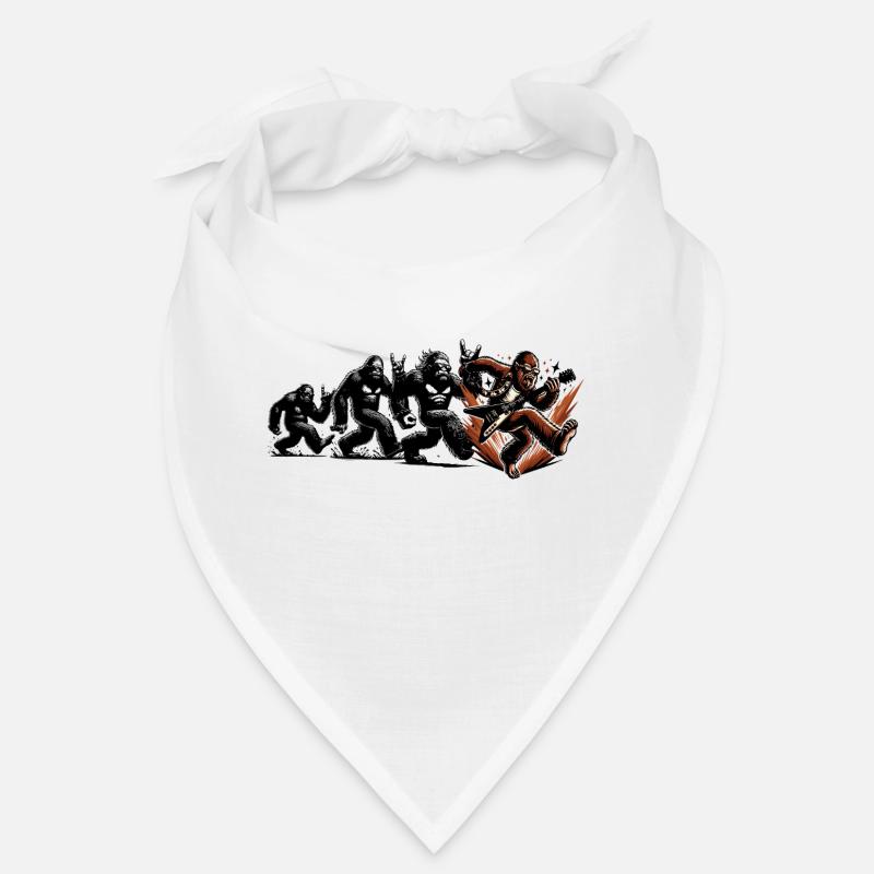 Bigfoot Gitarrist Evolution Walk Bandana