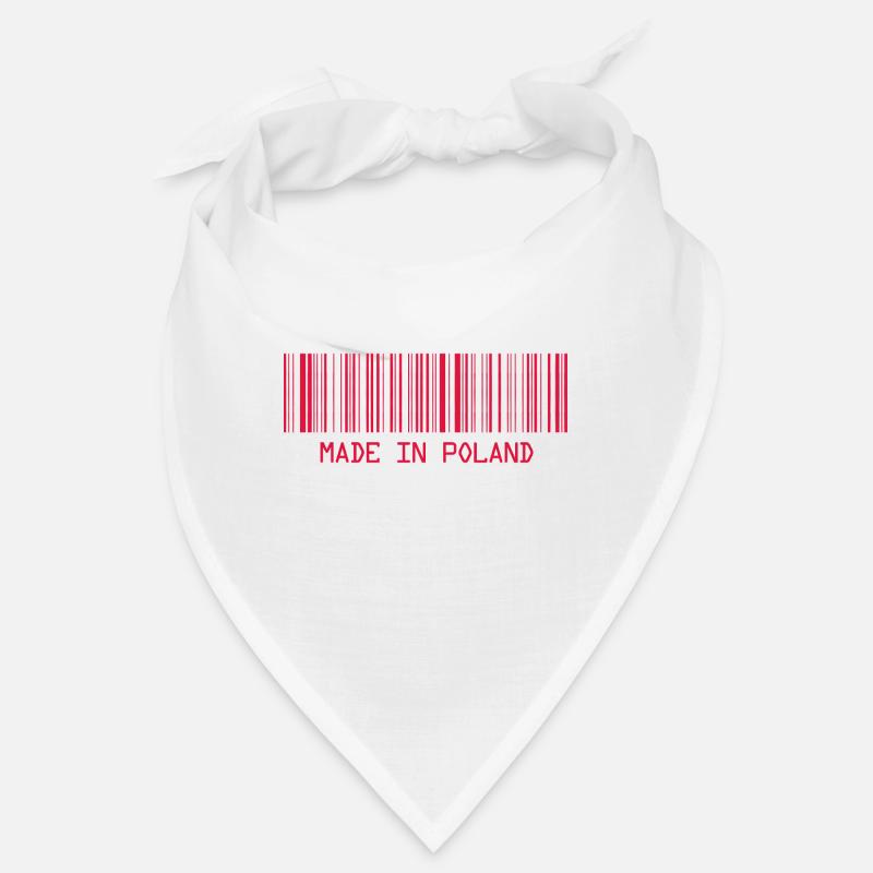 Fabriqué en Pologne - Pologne - Pologne - Code-barres - Dash Bandana