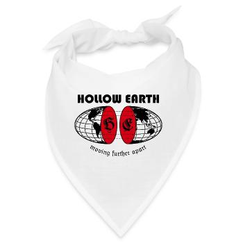 Gothic Emblem – Dark Aesthetic - Bandana - Weiß - Vorne
