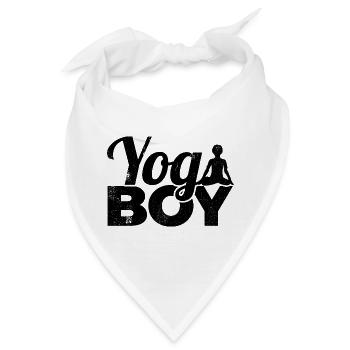 Kleiner Yogi - Bandana - Weiß - Vorne