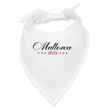 Mallorca 2025 - Bandana - Weiß - Vorne