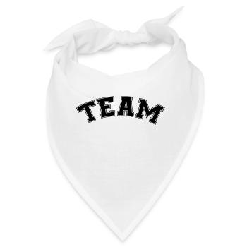 team - Bandana - Weiß - Vorne