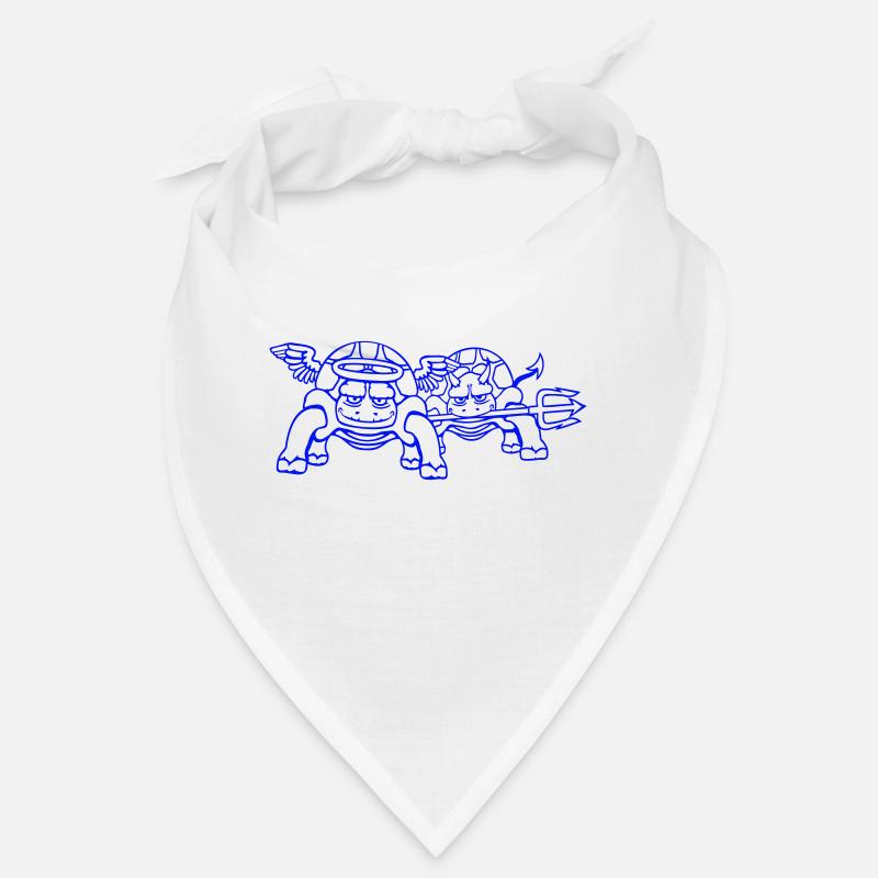 2 Turtles Conscience Team Devil Angel Evil Good Bandana
