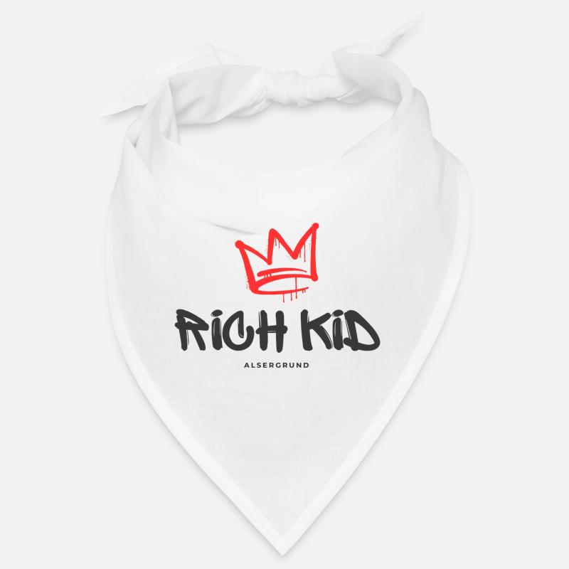 Rich Kid Alsergrund - Bandana - blanc