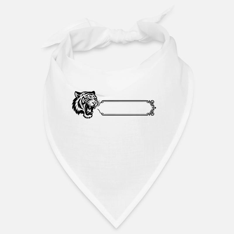 Tigre - Nom prénom Bandana