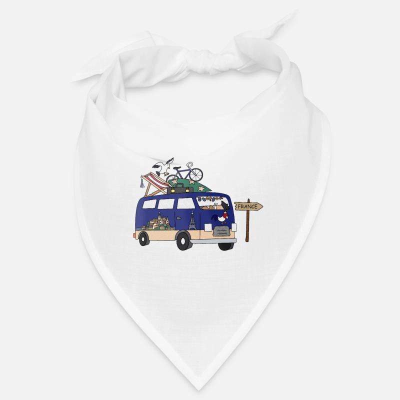 Tour de Camping Camper Frankreich Bandana