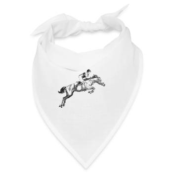 Reitsport - Bandana - Weiß - Vorne