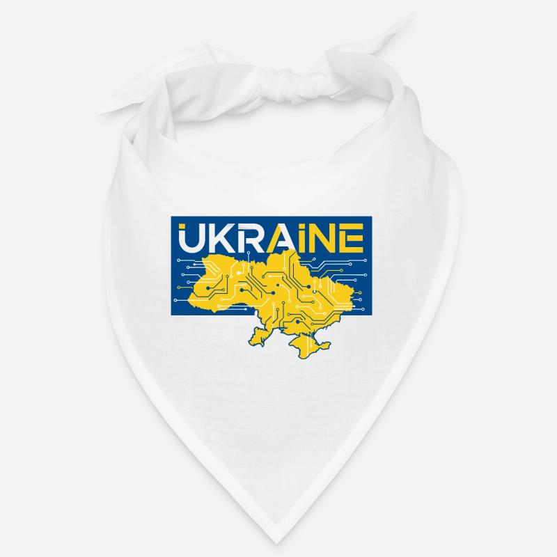 Circuit Ukraine Map Bandana