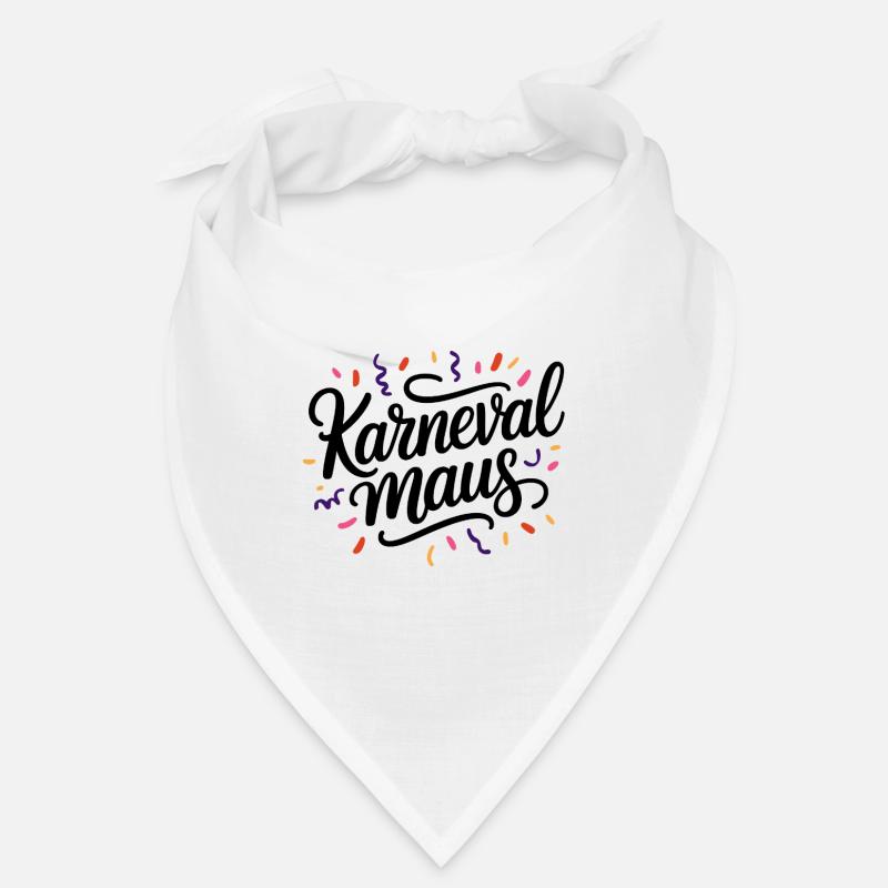Karnevalmaus Konfetti Kostüm Karneval Bandana