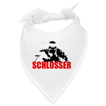 Schlosser - Bandana - Weiß - Vorne