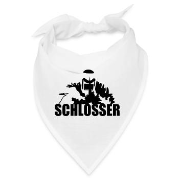 Schlosser - Bandana - Weiß - Vorne