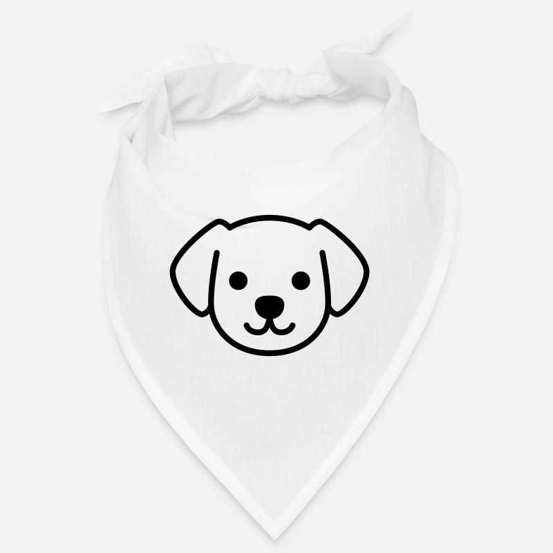 Face de chiot Bandana