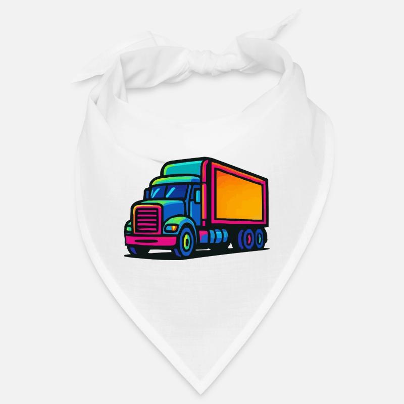 Truck Comic Bandana