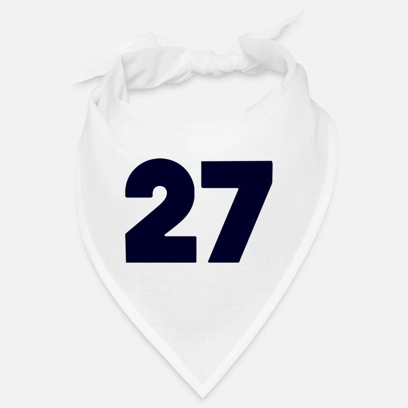 Fett 27 Numerisches Emblem Bandana