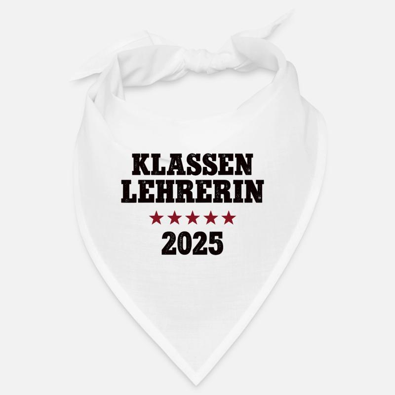 Enseignant de classe 2026 Chef de classe Bandana