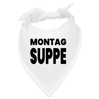 Suppe - Bandana - Weiß - Vorne