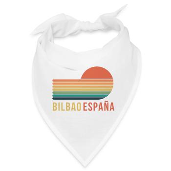 Bilbao España - Bandana - Weiß - Vorne