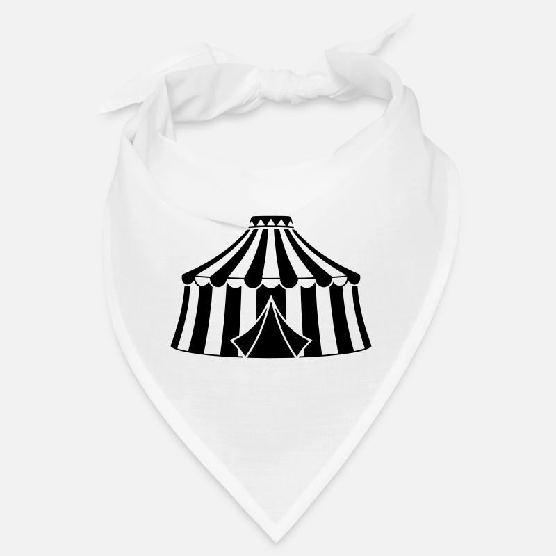 Circus Tent Circus Silhouette Bandana