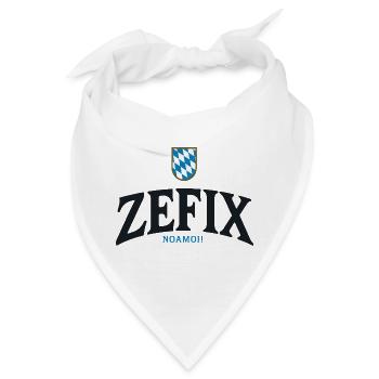 ZEFIX Bavarian Crest - Bandana - Weiß - Vorne