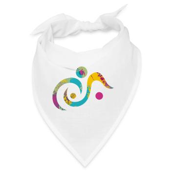 yoga-design_19 - Bandana - Weiß - Vorne