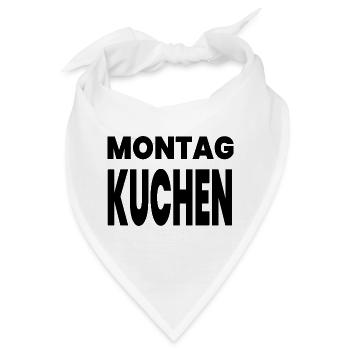 Kuchen - Bandana - Weiß - Vorne