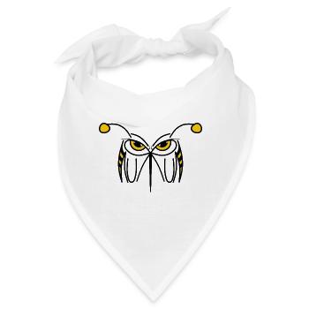 STING - Angry Wasp - Bandana - Weiß - Vorne