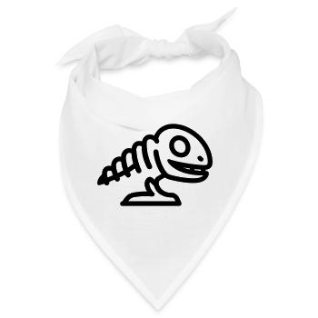 Fossil - Bandana - Weiß - Vorne
