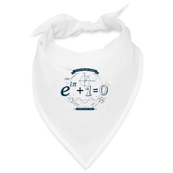Eulersche Gleichung - Bandana - Weiß - Vorne