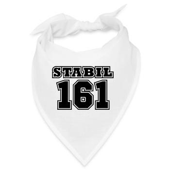 STABIL 161 - FOOTBALL - Bandana - Weiß - Vorne