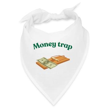 Geld - Bandana - Weiß - Vorne