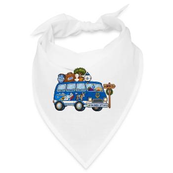 Griechenland Camper Wohnmobil - Bandana - Weiß - Vorne