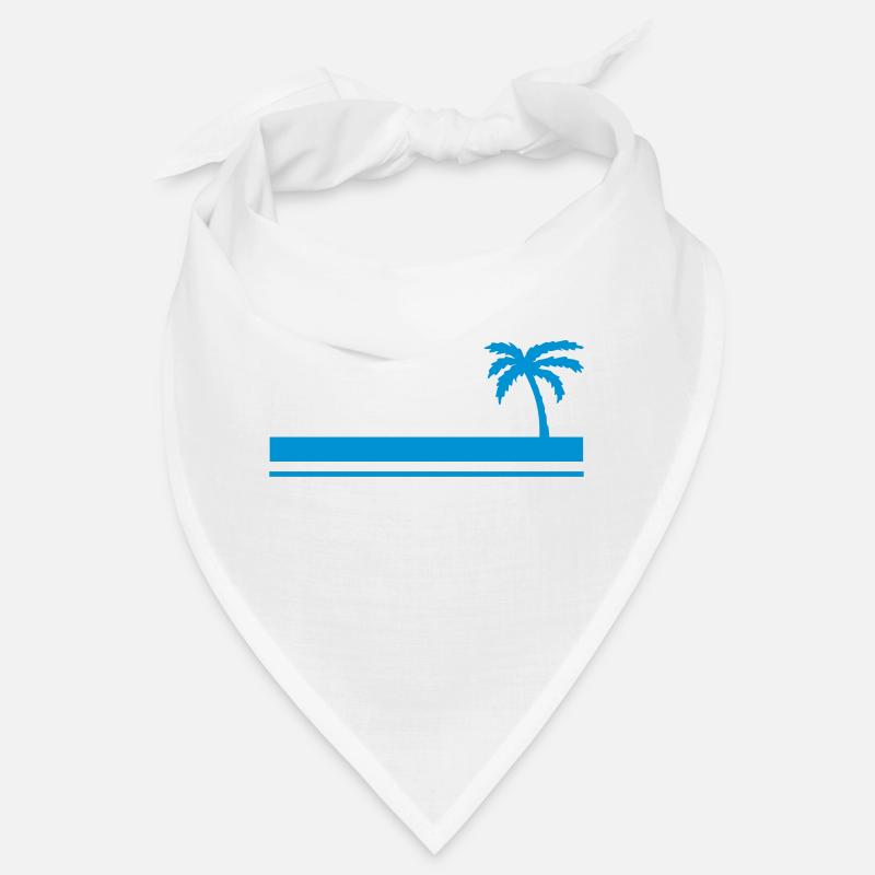 Summer Palm Tree Bandana