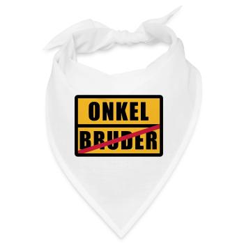 Bruder - Onkel - Bandana - Weiß - Vorne