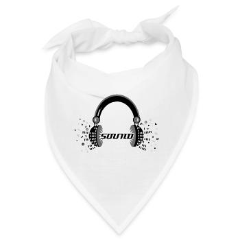 Kopfhörer Sound - Bandana - Weiß - Vorne