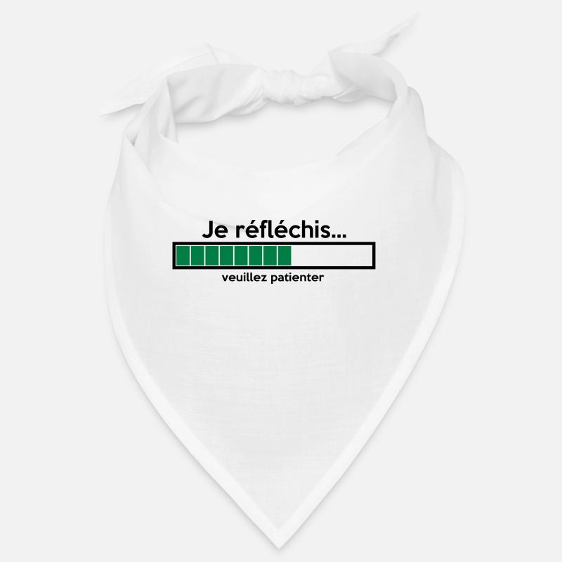 je réfléchis Bandana