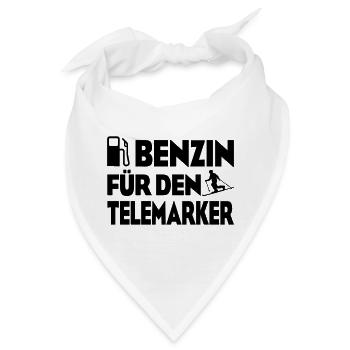 Benzin Telemarker - Bandana - Weiß - Vorne