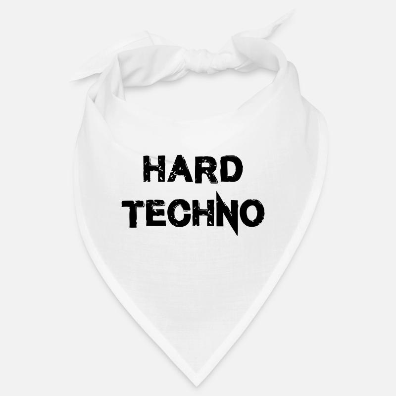 Techno dur - Bandana - blanc
