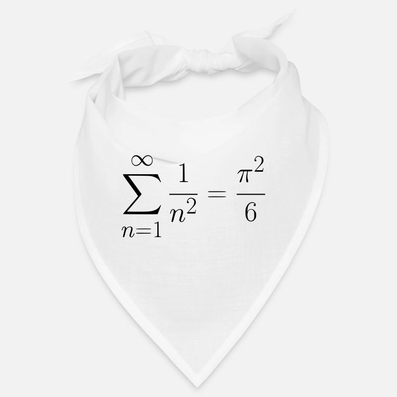 The Basel Problem Gift Idea Bandana