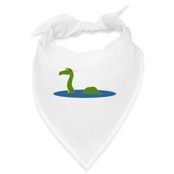 See Monster Meer - Bandana - Weiß - Vorne