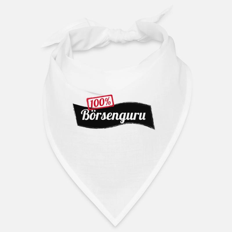 Börsenguru 100 % trading Analyse Geschenkidee Bandana