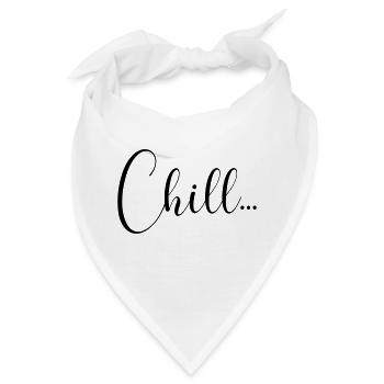CHILL - Bandana - Weiß - Vorne