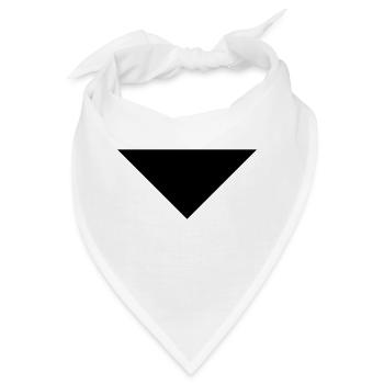 arrow sans down - Bandana - Weiß - Vorne