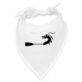 Drachenboot Paddel - Dragonboat Paddle - Bandana - Weiß - Vorne