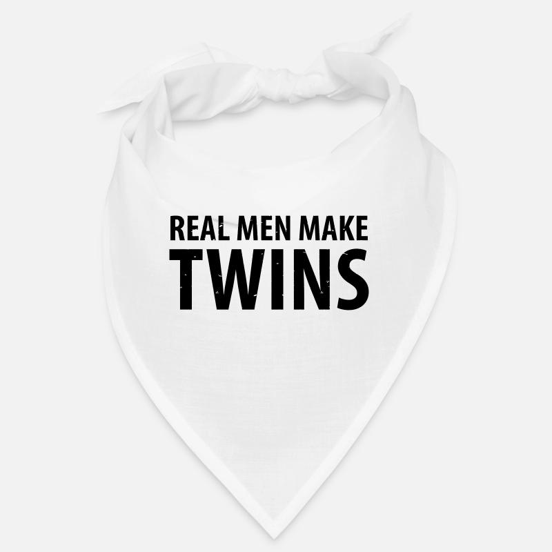 Real Men make Twins Bandana