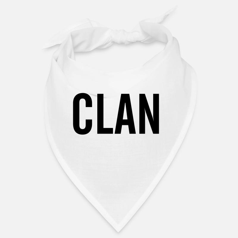 clan - Bandana - blanc