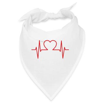 blood pressure 3312513 1280 - Bandana - Weiß - Vorne
